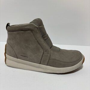 Sorel Women’s Out N About Plus Mid Boots Grey Suede, Size 8 M